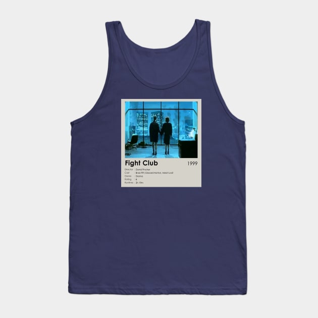 Fight Club Best Movie Scene Tank Top by OlkiaArt